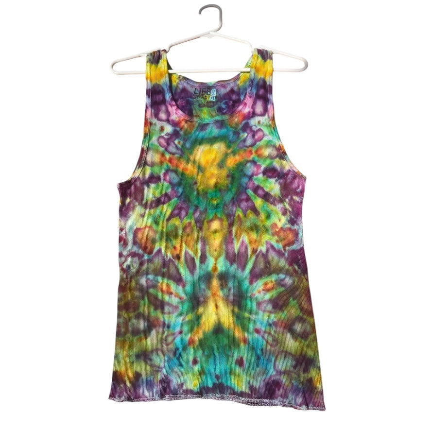 Tie Dye Tank Tops Unique Handmade One-Of-A-Kind Tie Dye Ice Dye Tank Tops