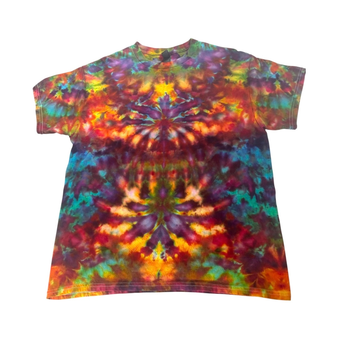 Large Unique One-Of-A-Kind Handmade Tie Dye Ice Dye Shirt