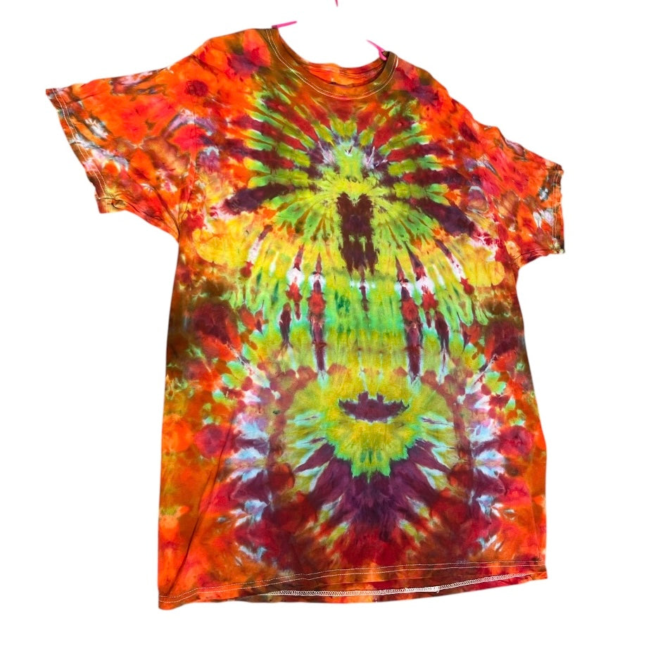 Size 2X Unique One Of A Kind Handmade Tie Dye Wearable Adventure Shirt