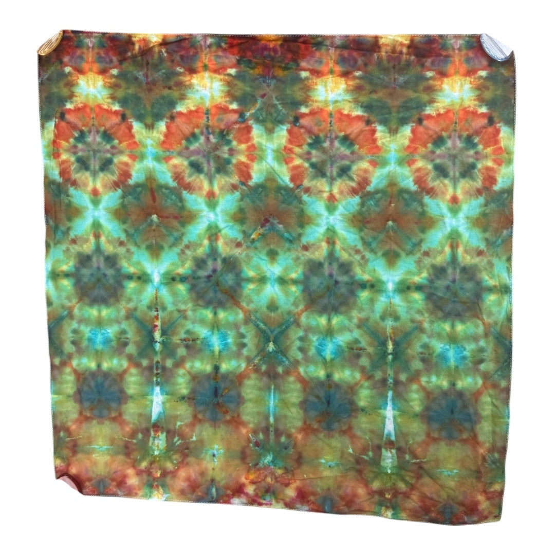 Bandanas Unique One-Of-A-Kind Handmade Tie Dye Ice Dye Bandana