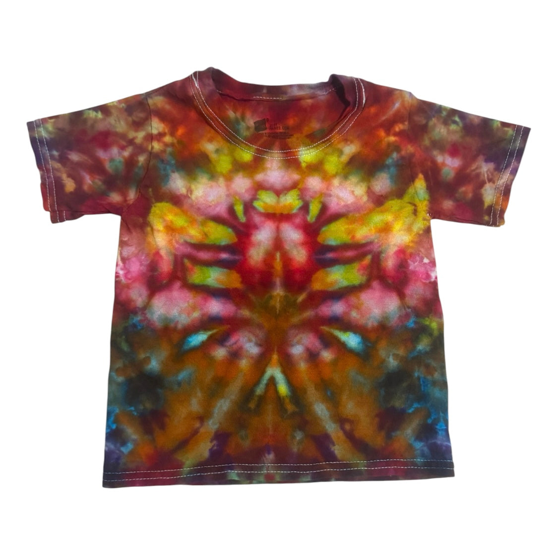 Youth Sizes Unique One-Of-A-Kind Handmade Tie Dye Ice Dye Shirt