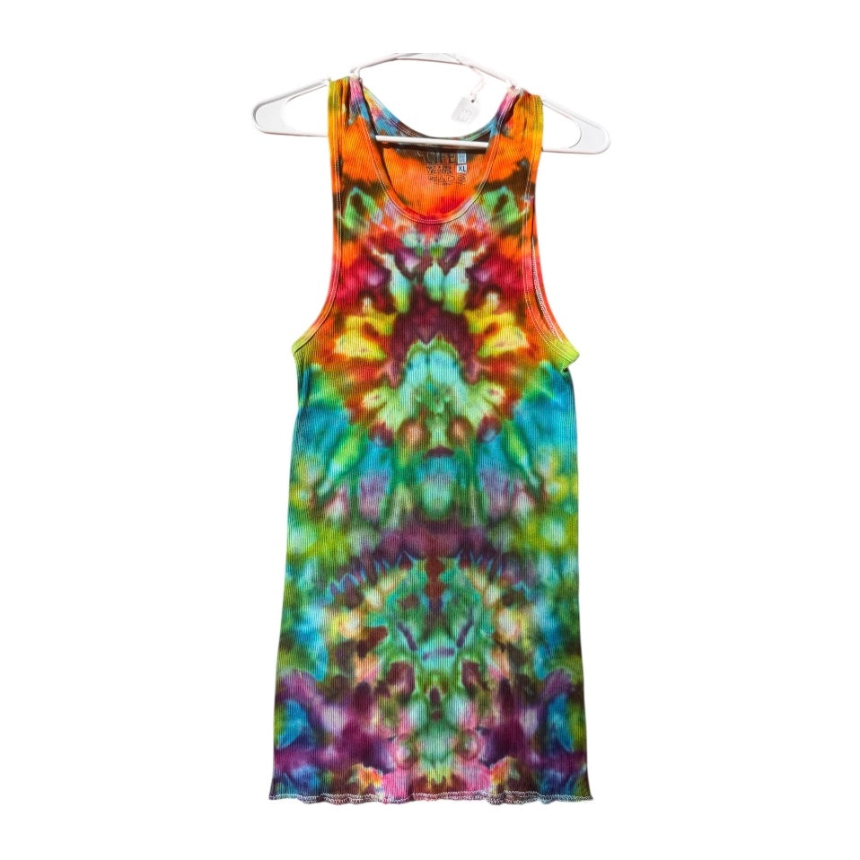Tie Dye Tank Tops Unique Handmade One-Of-A-Kind Tie Dye Ice Dye Tank Tops