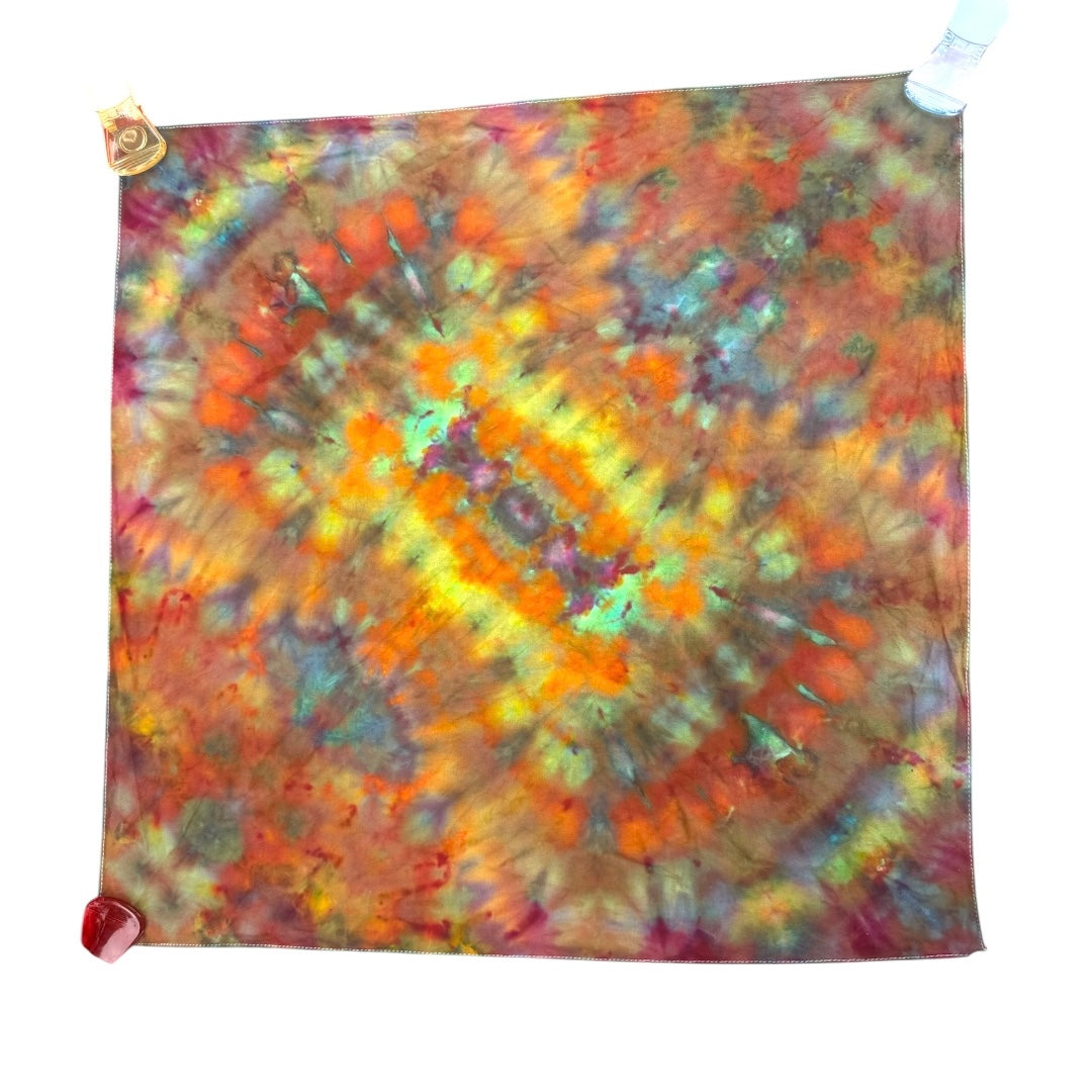 Bandanas Unique One-Of-A-Kind Handmade Tie Dye Ice Dye Bandana