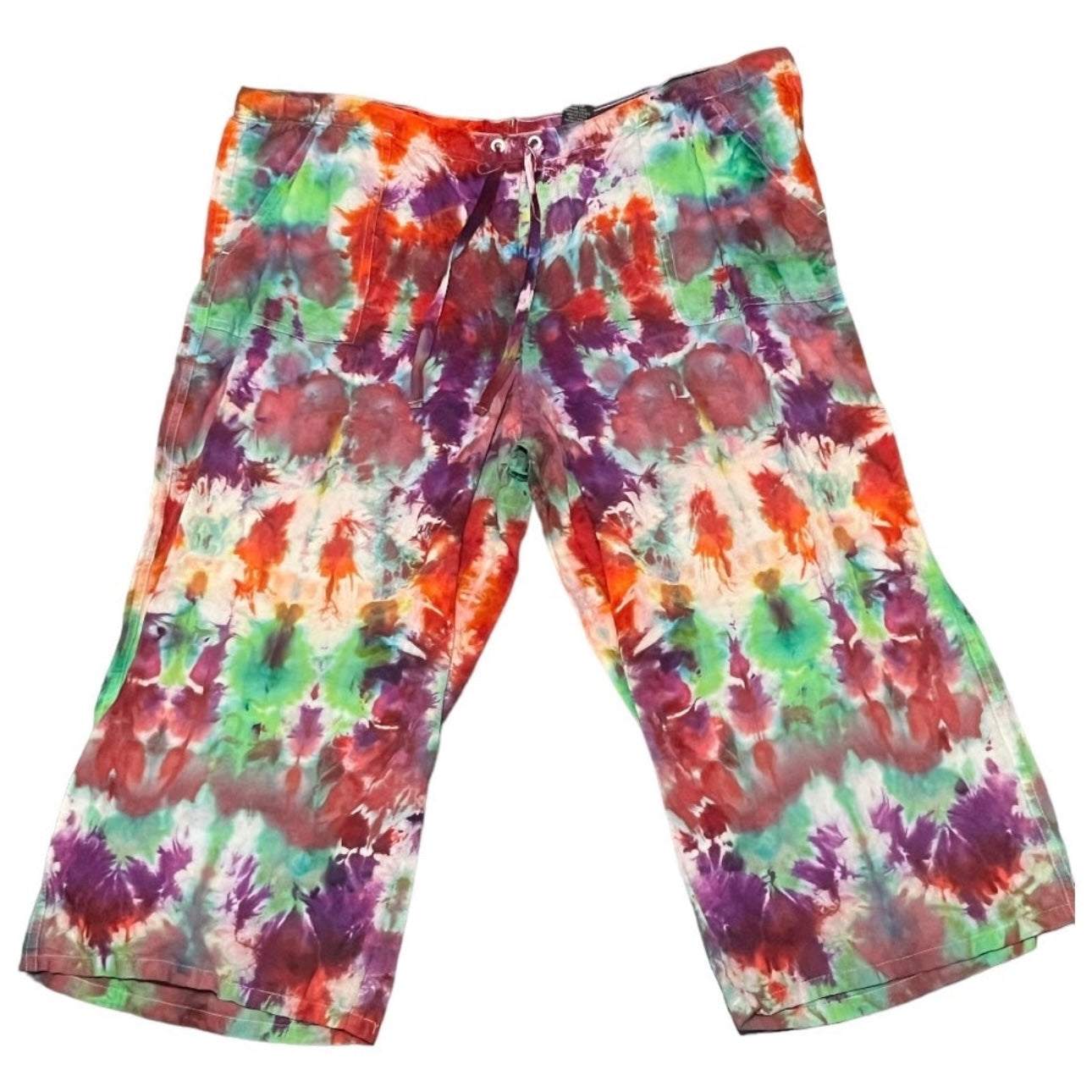 Tie Dye Pants Unique One-Of-A-Kind Handmade Tie Dye Ice Dye Pants