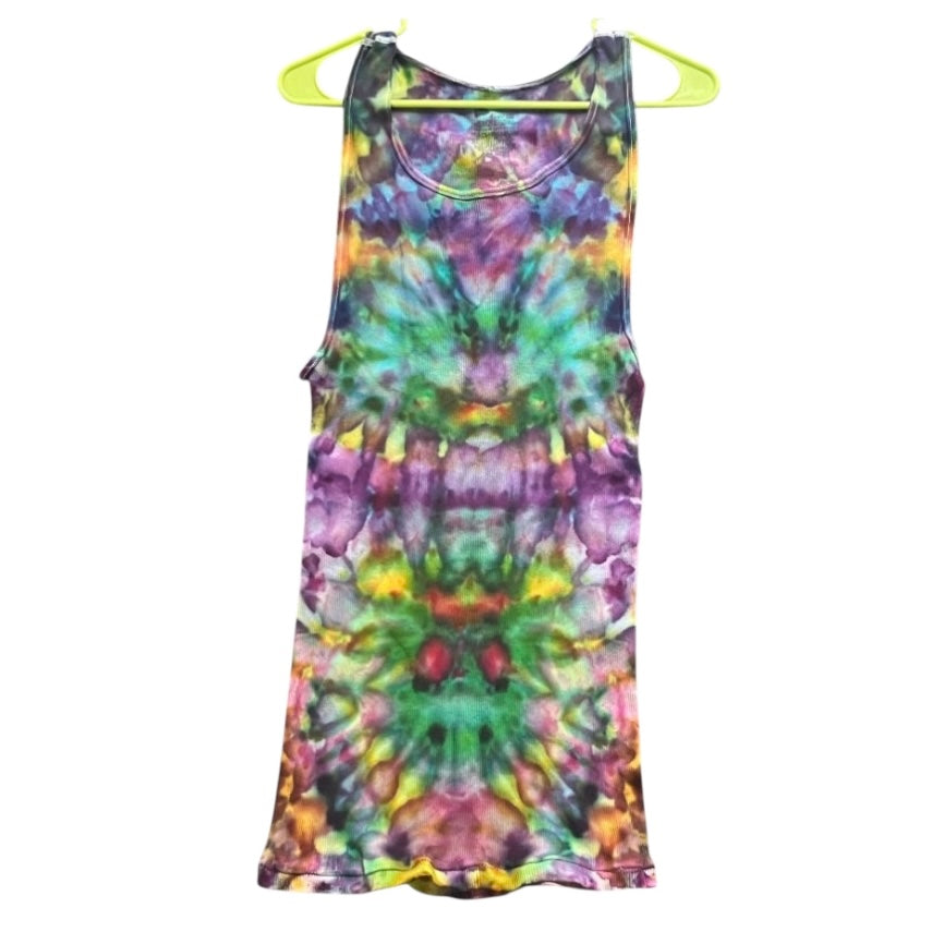 Tie Dye Tank Tops Unique Handmade One-Of-A-Kind Tie Dye Ice Dye Tank Tops
