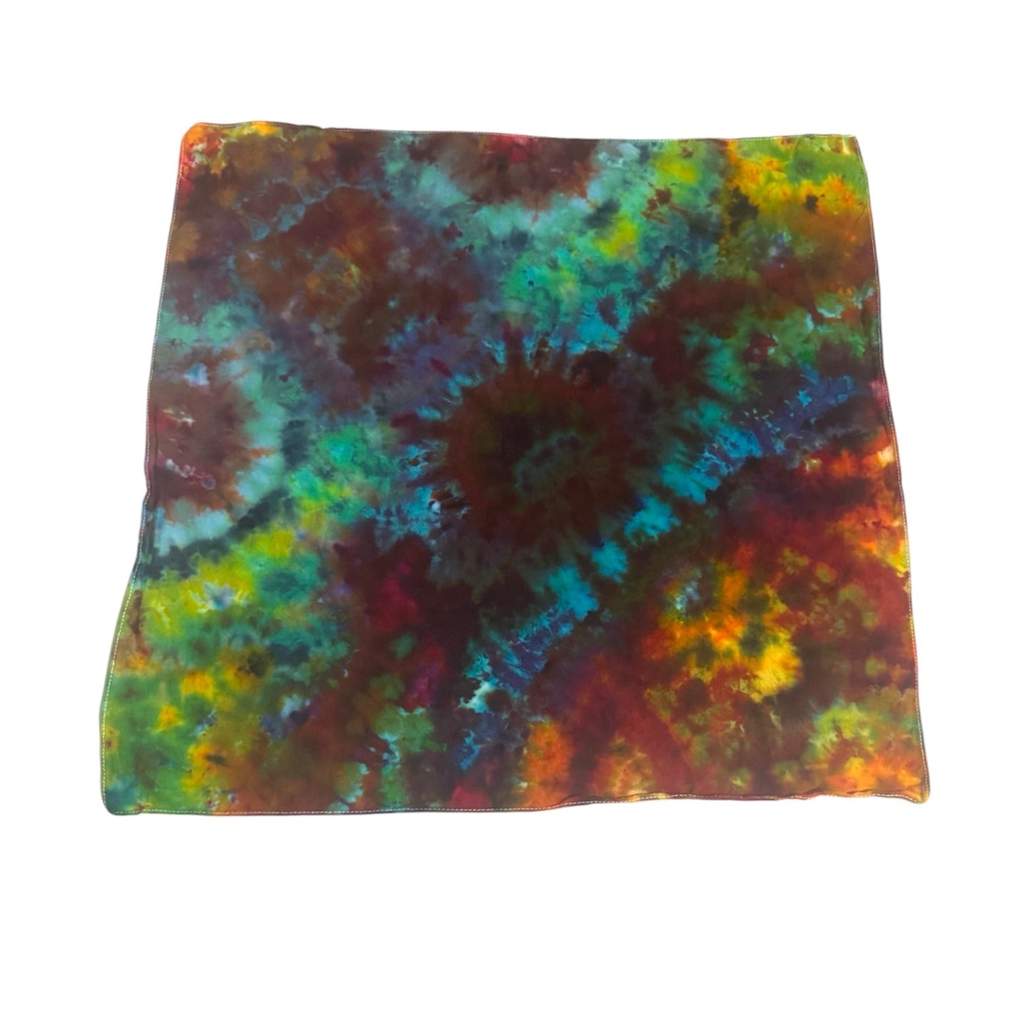 Bandanas Unique One-Of-A-Kind Handmade Tie Dye Ice Dye Bandana