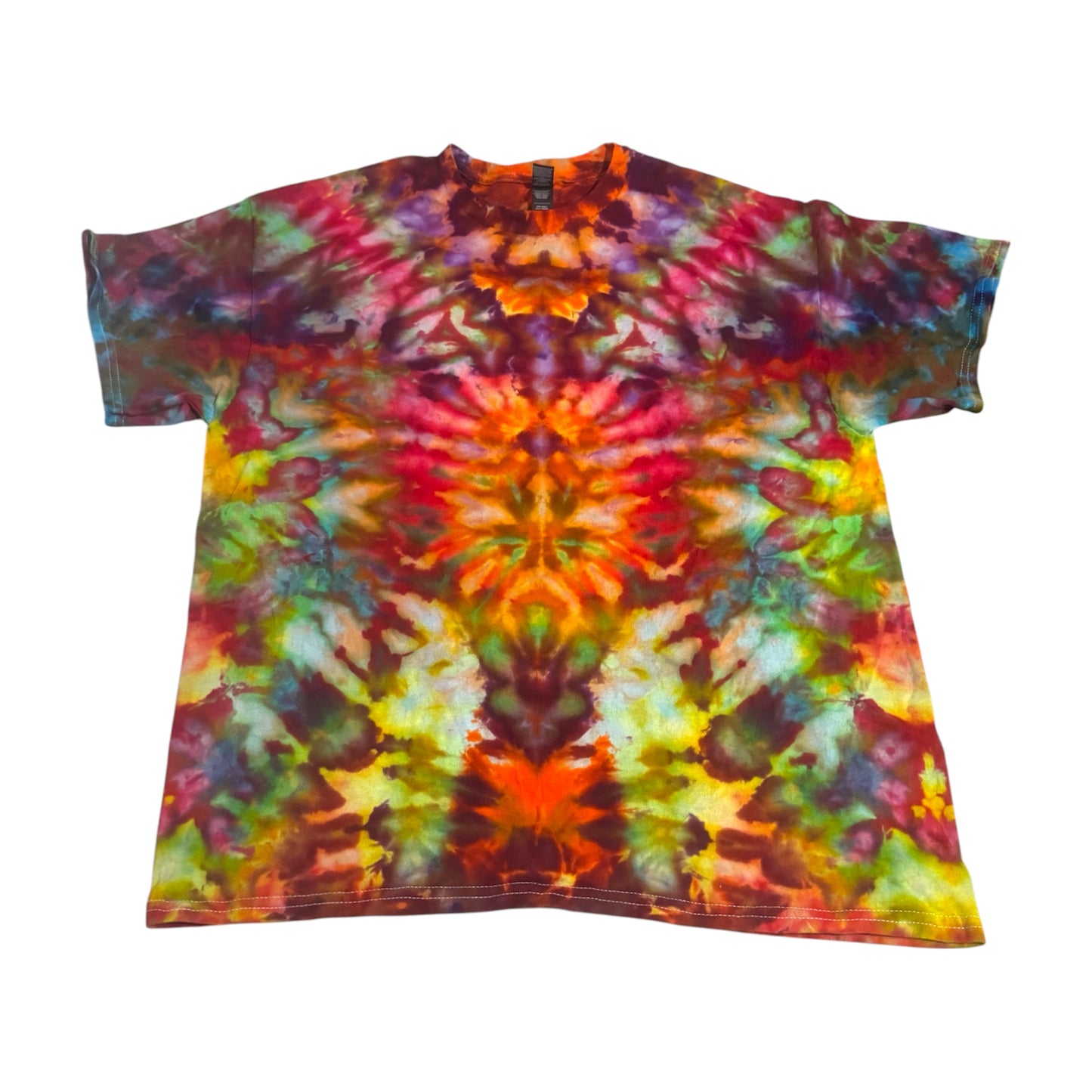 Size XL Unique One-Of-A-Kind Handmade Tie Dye Ice Dye Shirt