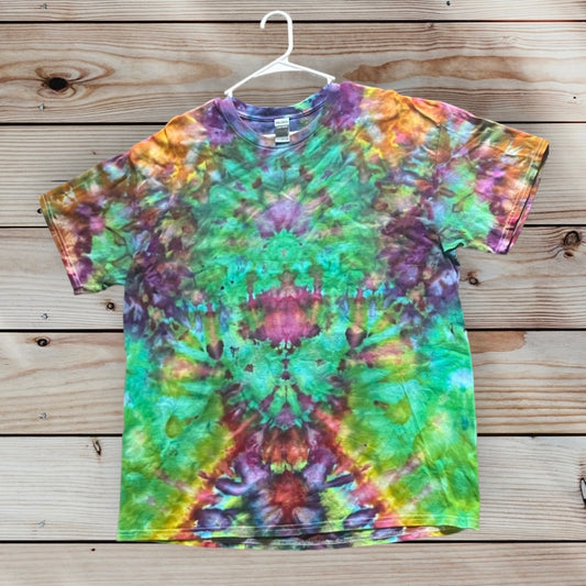 Size XL Unique One Of A Kind Handmade Tie Dye Wearable Adventure Shirt