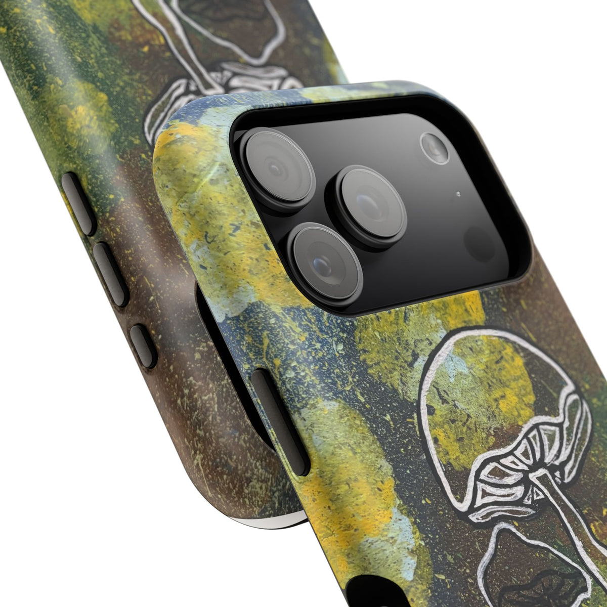 Mushroom Art Magnetic Impact-Resistant Phone Case