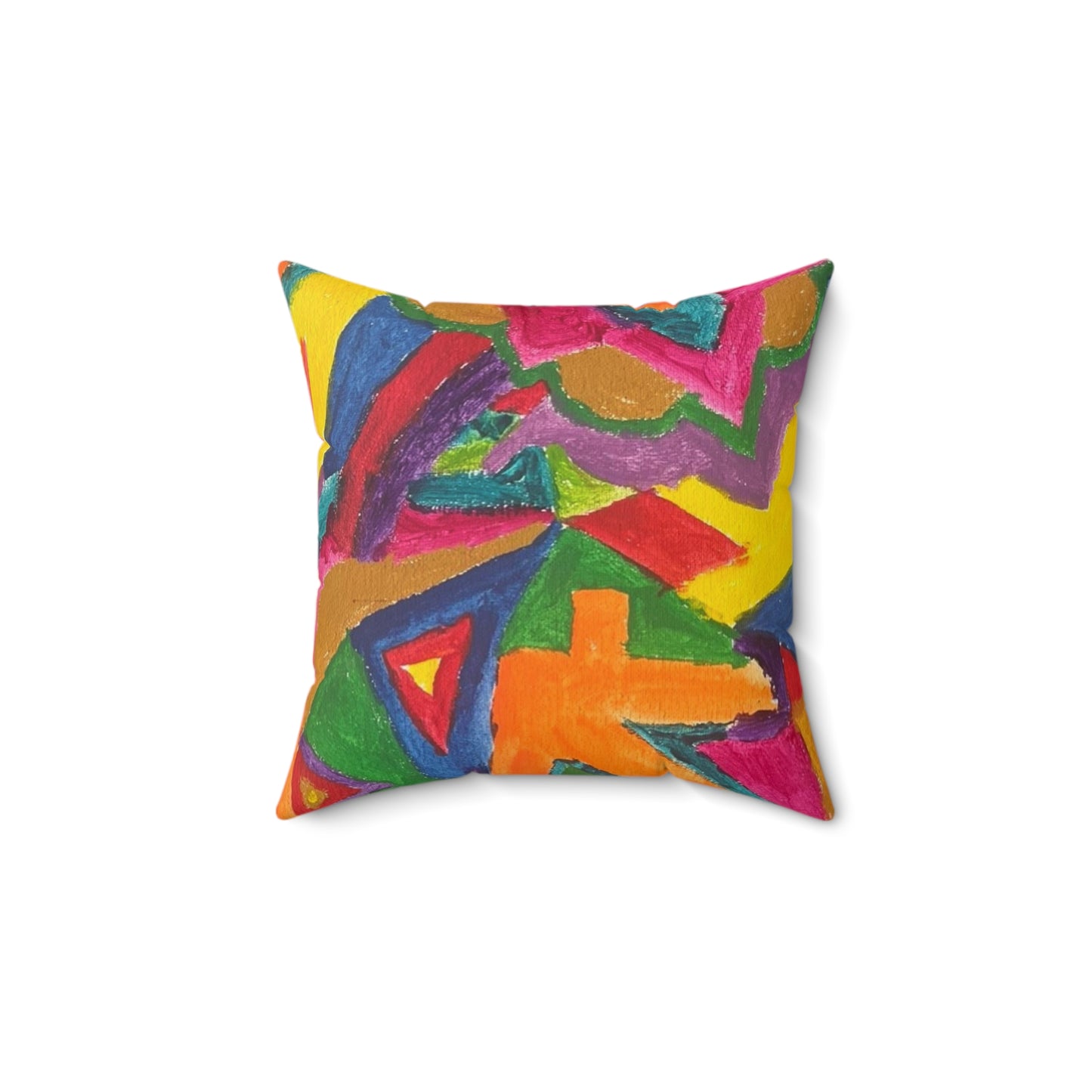 Spun Polyester Square Pillow