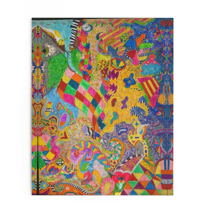 Abstract Kaleidoscope Puzzle — Colorful 120/252/500-Piece Jigsaw
