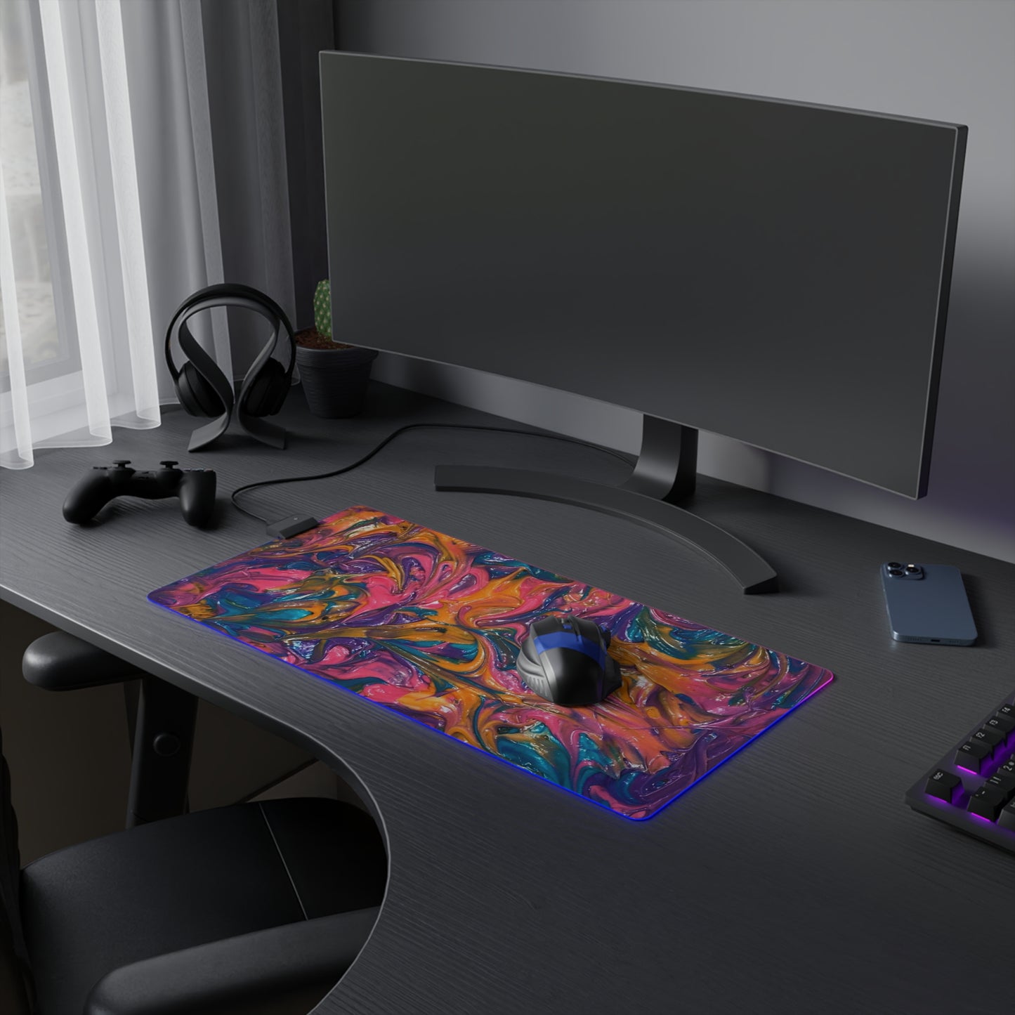 LED Gaming Mouse Pad