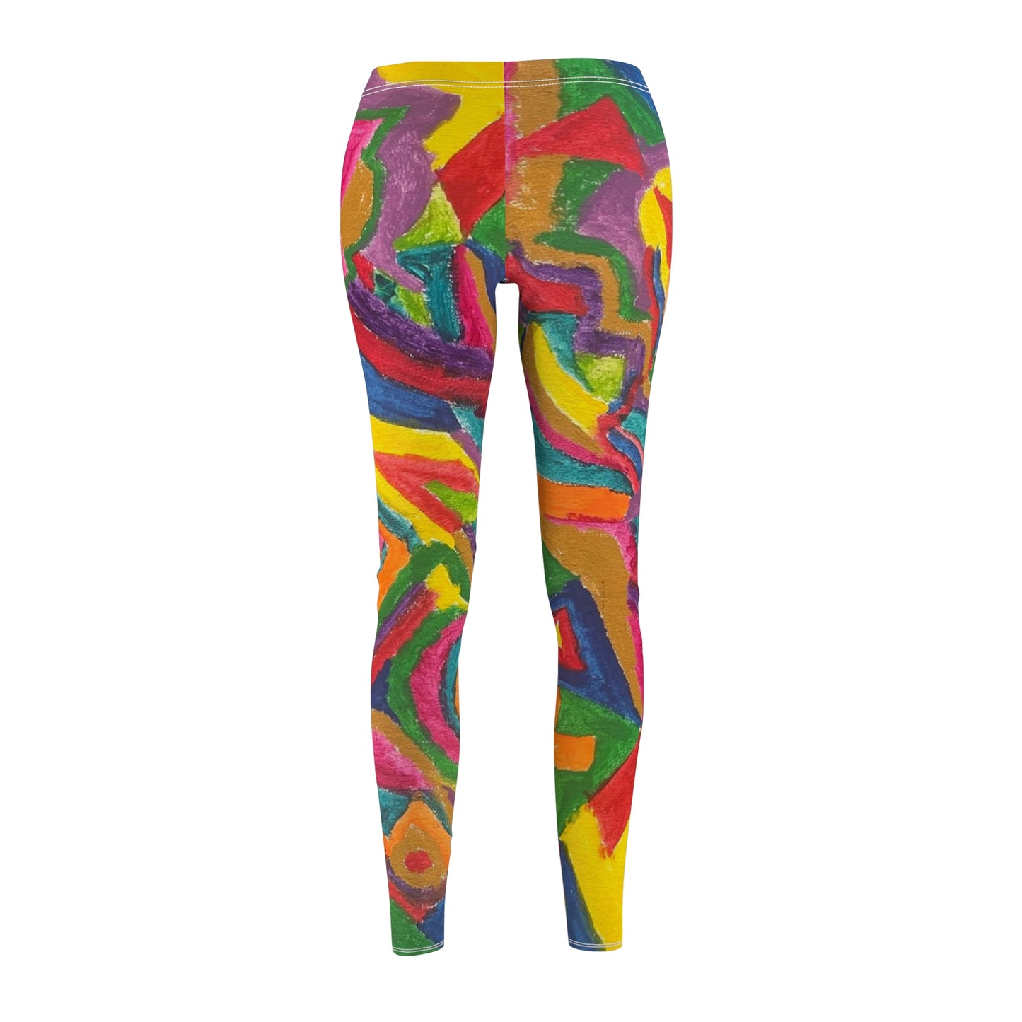 Women's Cut & Sew Casual Leggings (AOP)