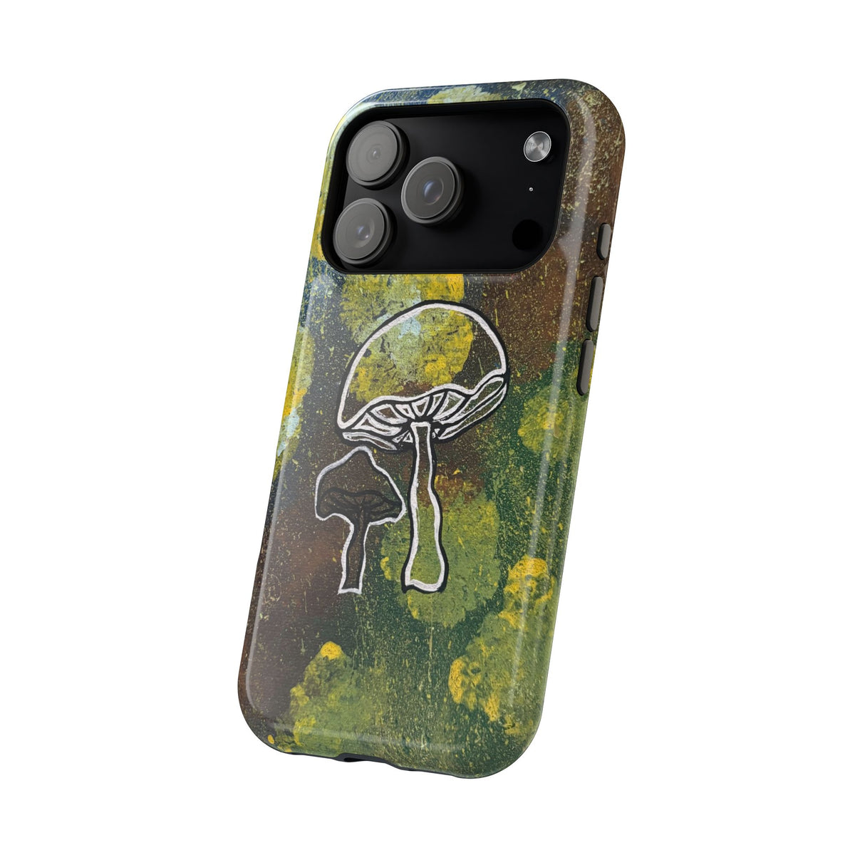 Mushroom Art Magnetic Impact-Resistant Phone Case