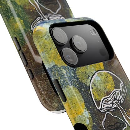 Mushroom Art Magnetic Impact-Resistant Phone Case