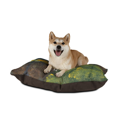 Mossy Mushroom Pet Bed — Boho Nature-Inspired Dog & Cat Cushion