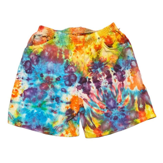 Unique One Of A Kind Handmade Tie Dye Shorts Size 14