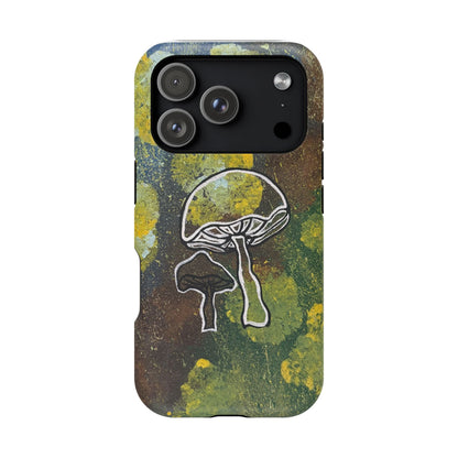 Mushroom Art Magnetic Impact-Resistant Phone Case
