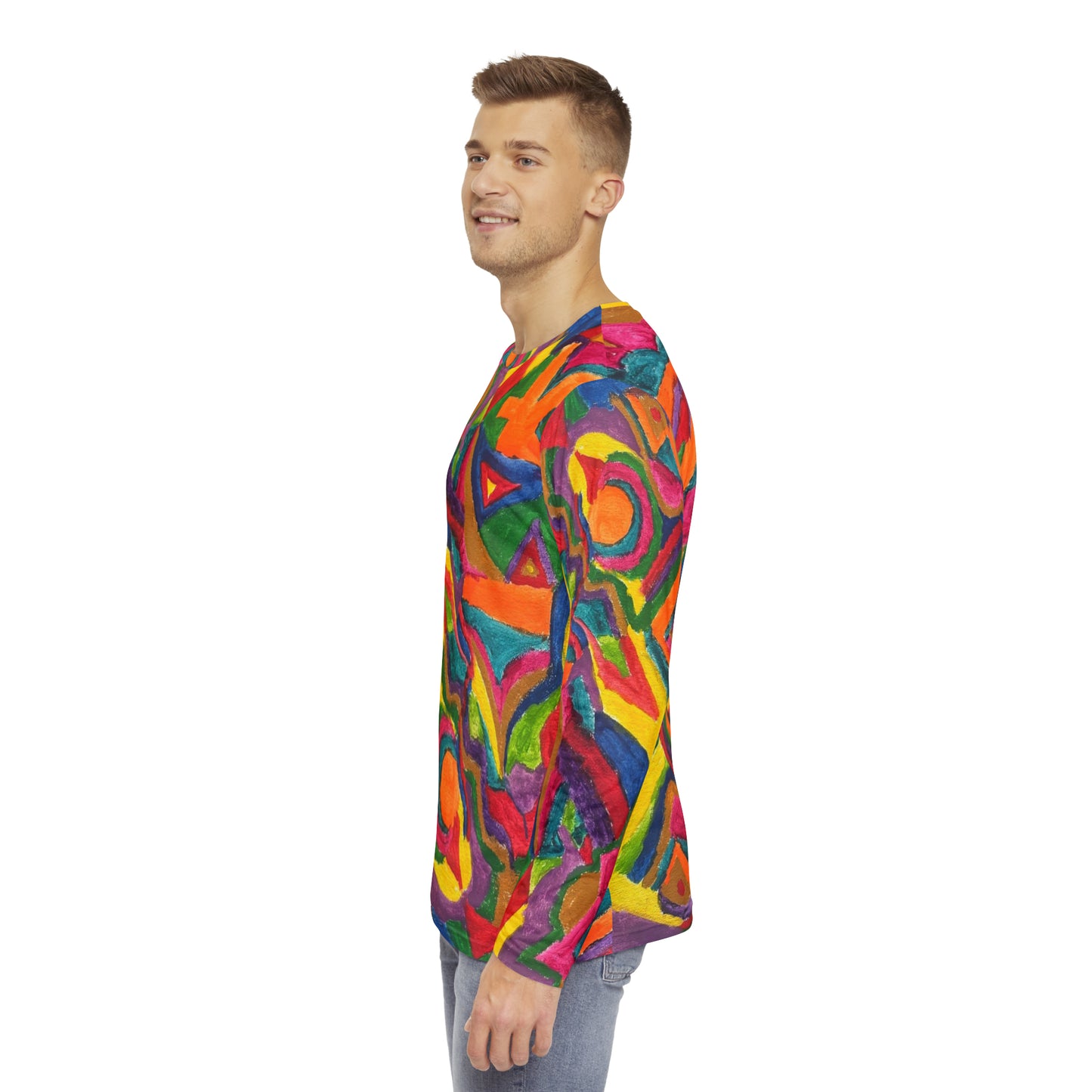 Men's Long Sleeve Shirt (AOP)