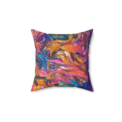 Spun Polyester Square Pillow