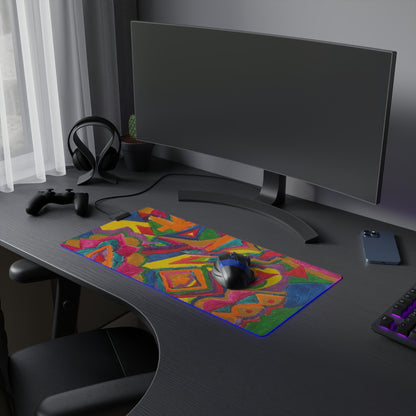 LED Gaming Mouse Pad