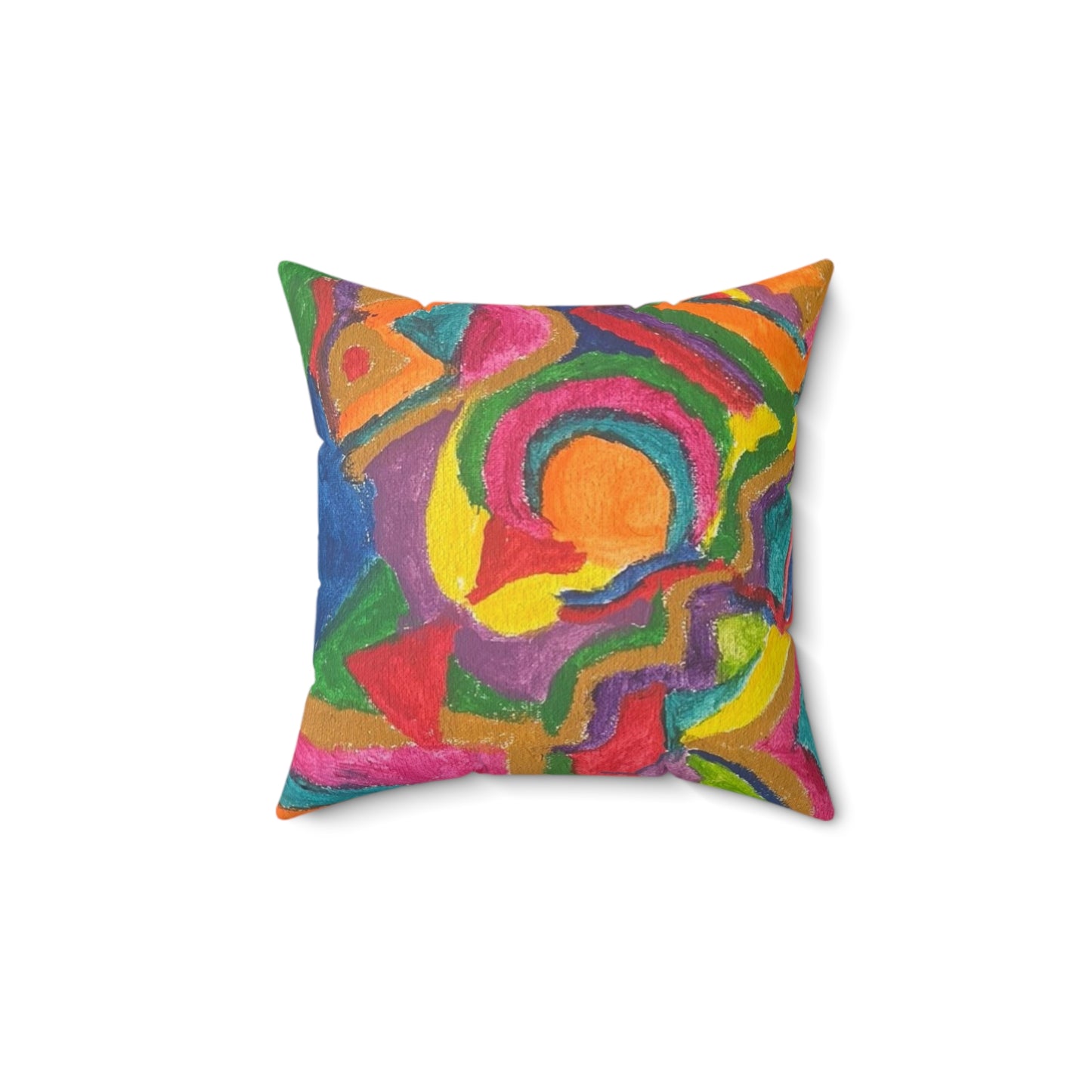 Spun Polyester Square Pillow