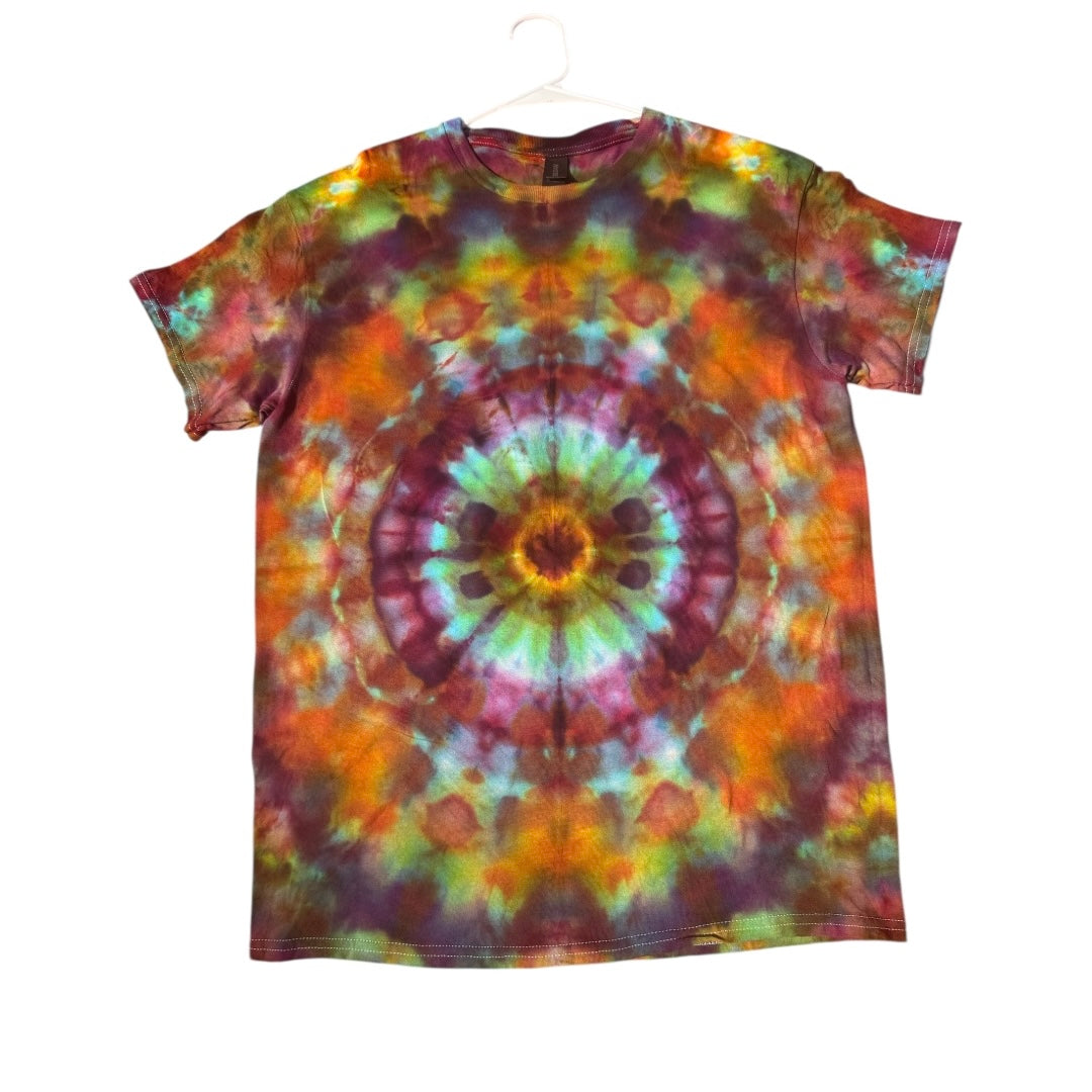 Medium Unique One-Of-A-Kind Handmade Tie Dye Ice Dye Shirt