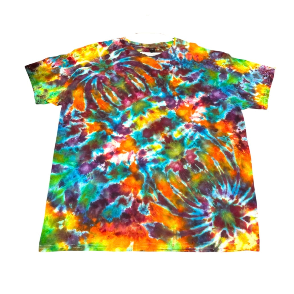 Size XL Unique One-Of-A-Kind Handmade Tie Dye Ice Dye Shirt