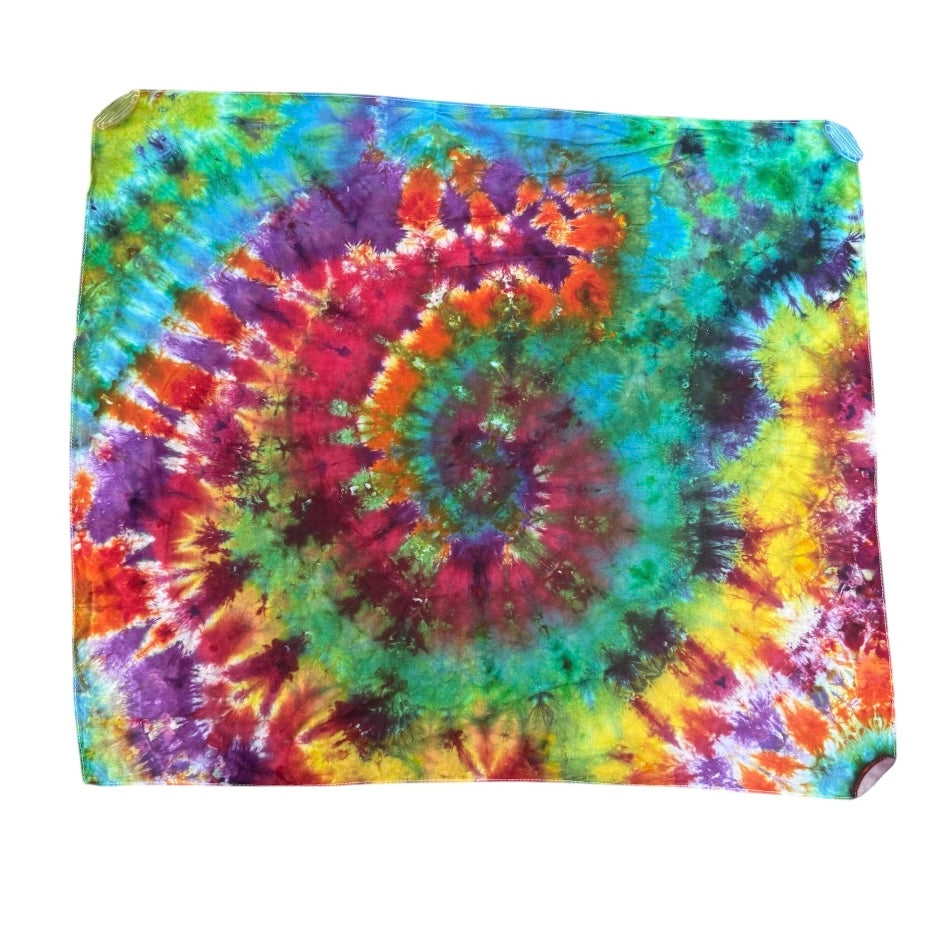 Bandanas Unique One-Of-A-Kind Handmade Tie Dye Ice Dye Bandana