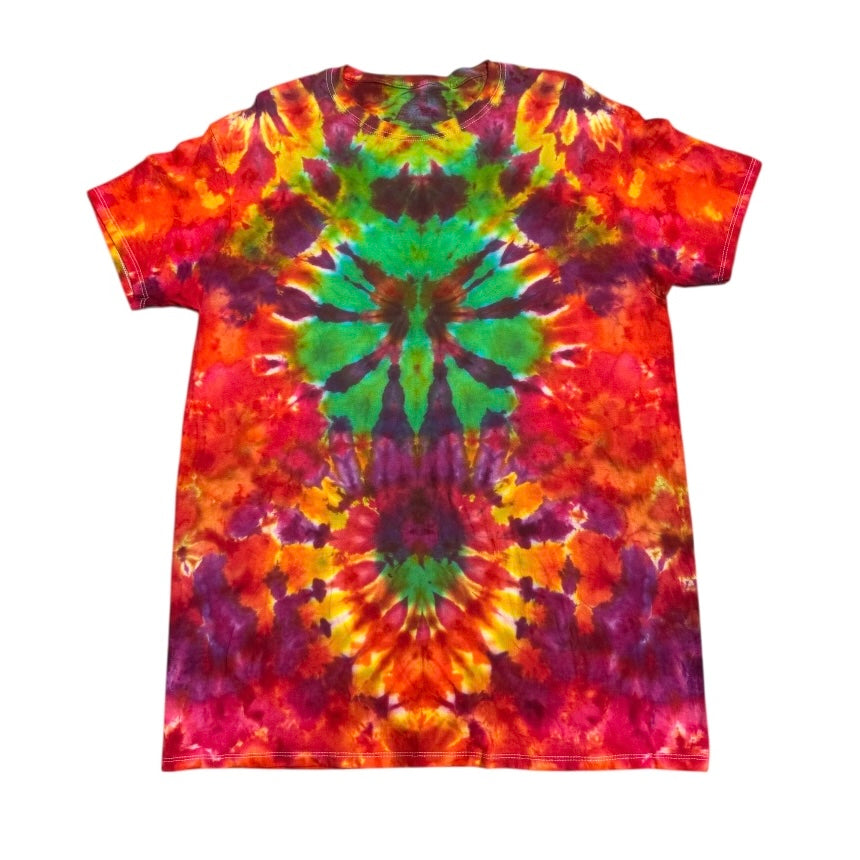 Large Unique One-Of-A-Kind Handmade Tie Dye Ice Dye Shirt