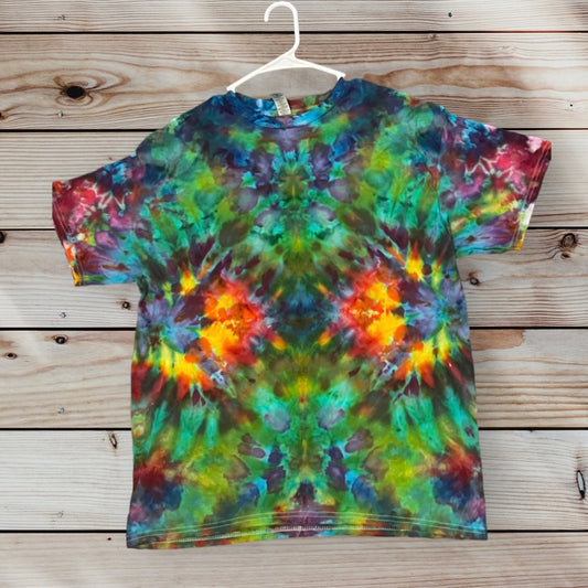 Large Unique One Of A Kind Handmade Tie Dye Wearable Adventure Shirt