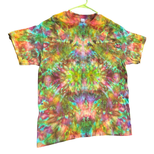 Size XL Unique One Of A Kind Handmade Tie Dye Wearable Adventure Shirt