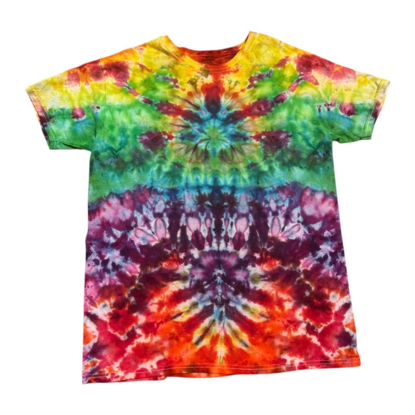Medium Unique One-Of-A-Kind Handmade Tie Dye Ice Dye Shirt