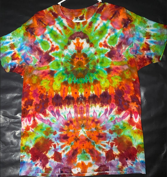 Large Unique One Of A Kind Handmade Tie Dye Wearable Adventure Shirt