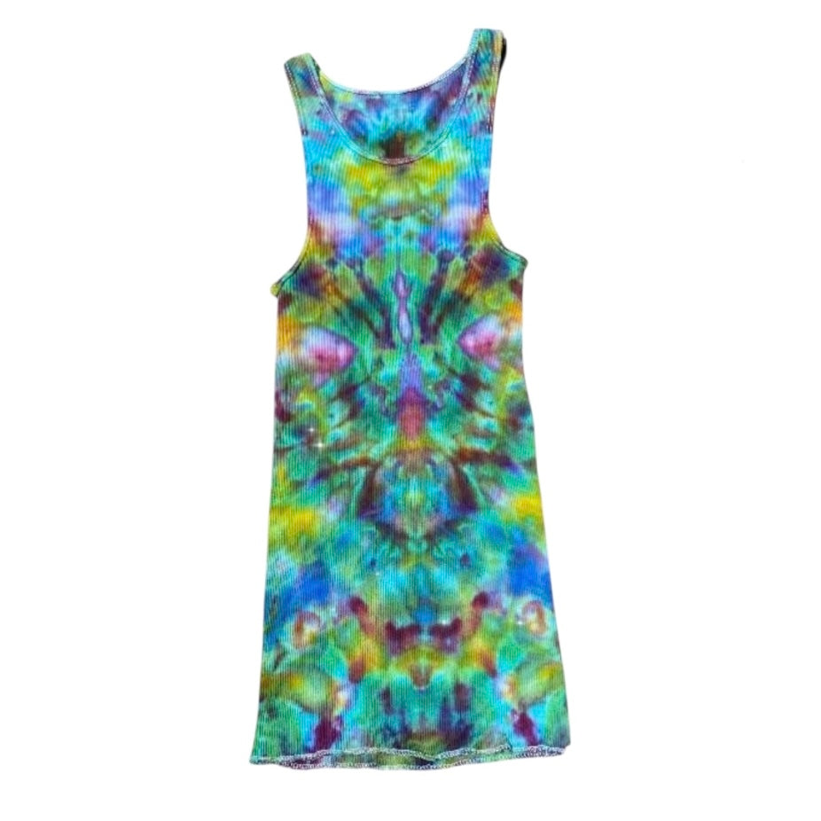 Tie Dye Tank Tops Unique Handmade One-Of-A-Kind Tie Dye Ice Dye Tank Tops