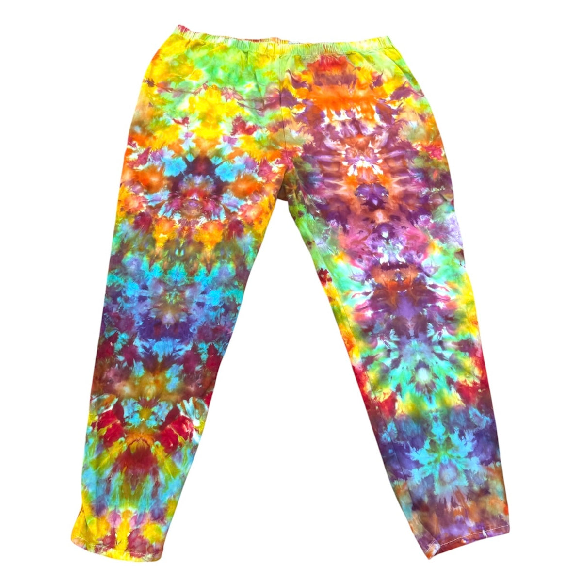 Tie Dye Pants Unique One-Of-A-Kind Handmade Tie Dye Ice Dye Pants