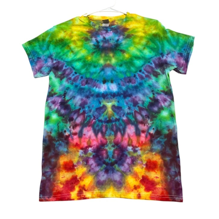 Small Unique One-Of-A-Kind Handmade Tie Dye Ice Dye Shirt