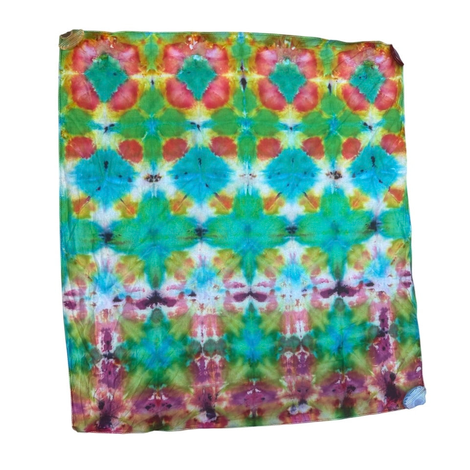 Bandanas Unique One-Of-A-Kind Handmade Tie Dye Ice Dye Bandana