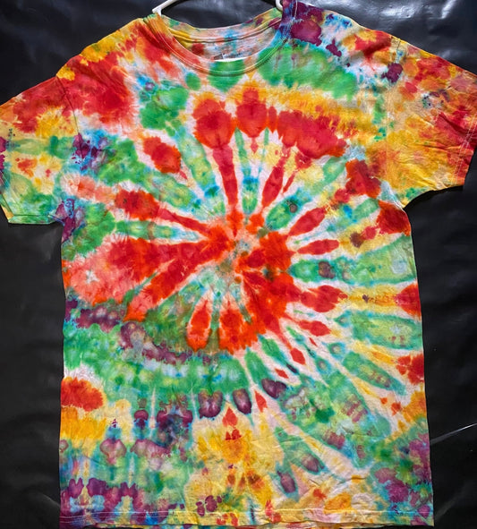 Large Unique One Of A Kind Handmade Tie Dye Wearable Adventure Shirt