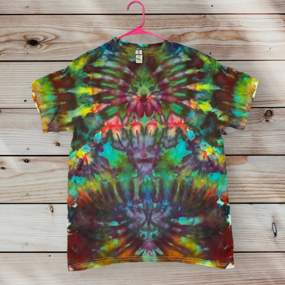 Medium Unique One Of A Kind Handmade Tie Dye Wearable Adventure Shirt