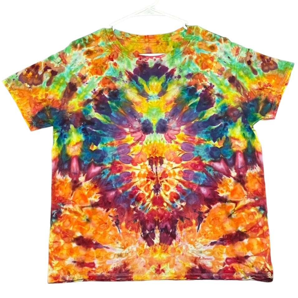 Small Unique One Of A Kind Handmade Tie Dye Wearable Adventure Shirt