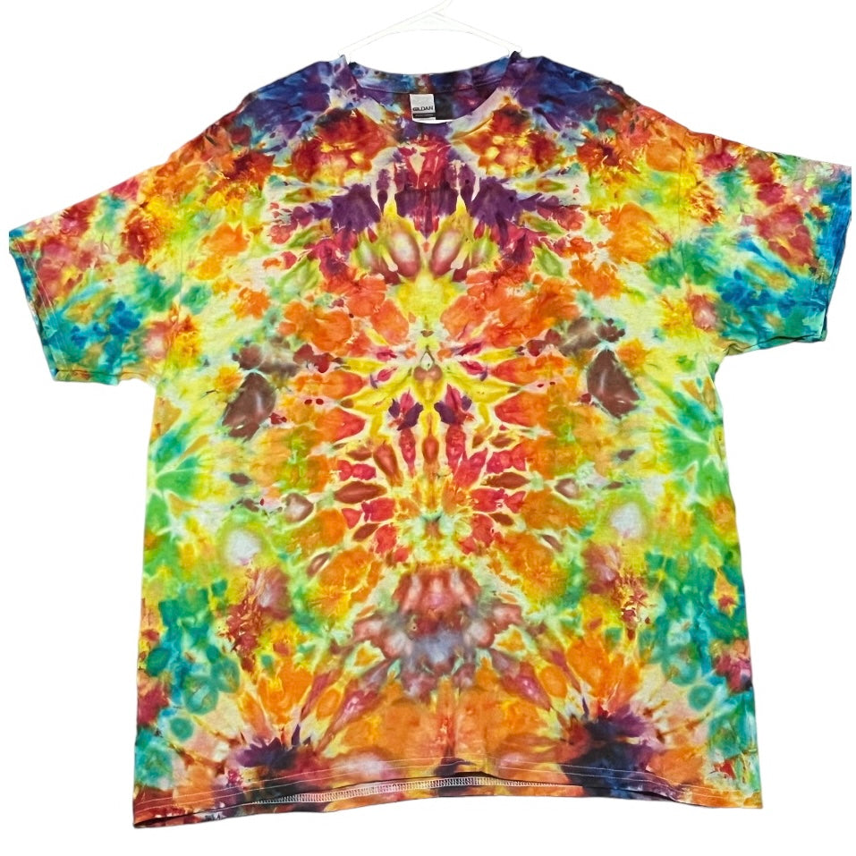 Size XL Unique One Of A Kind Handmade Tie Dye Wearable Adventure Shirt