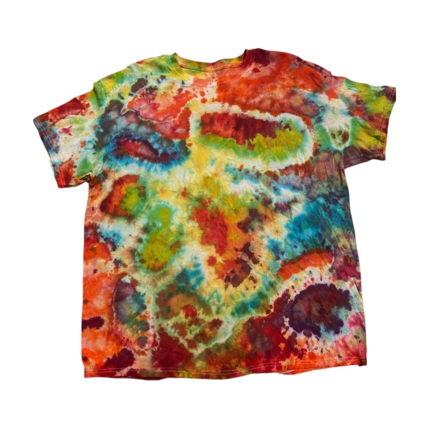 Size XL Unique One-Of-A-Kind Handmade Tie Dye Ice Dye Shirt