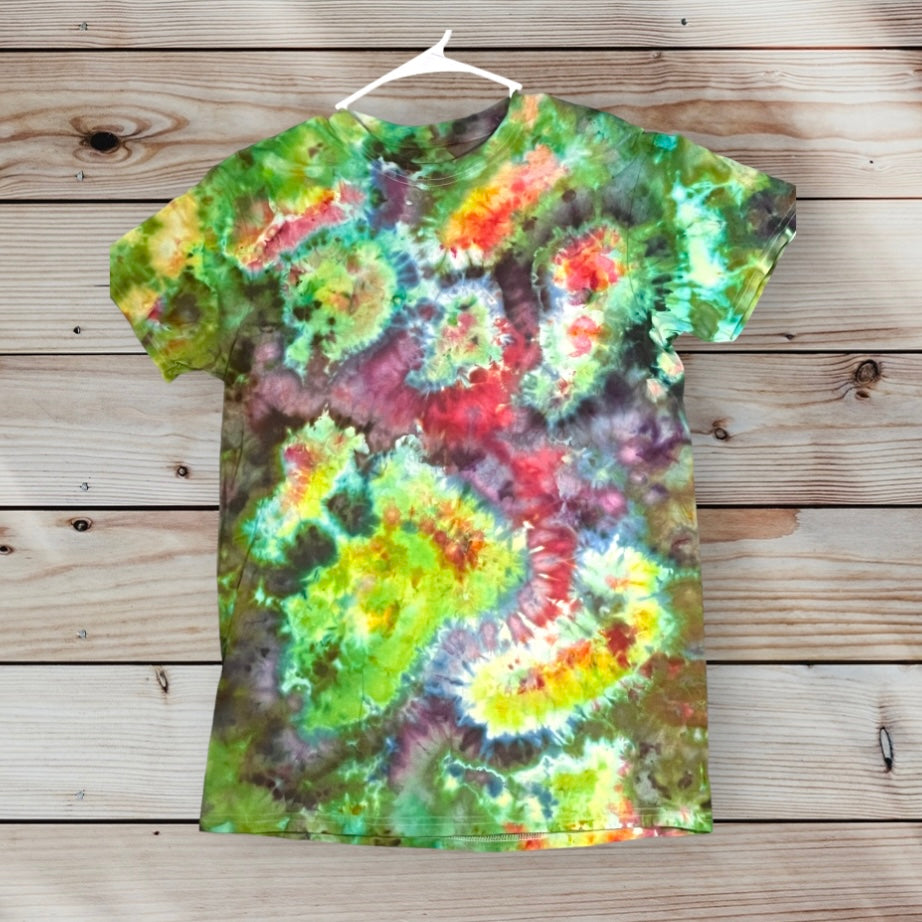 Medium Unique One Of A Kind Handmade Tie Dye Wearable Adventure Shirt