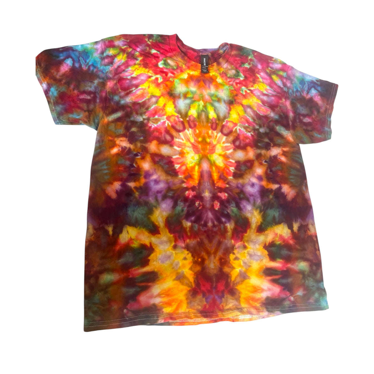 Size XL Unique One-Of-A-Kind Handmade Tie Dye Ice Dye Shirt