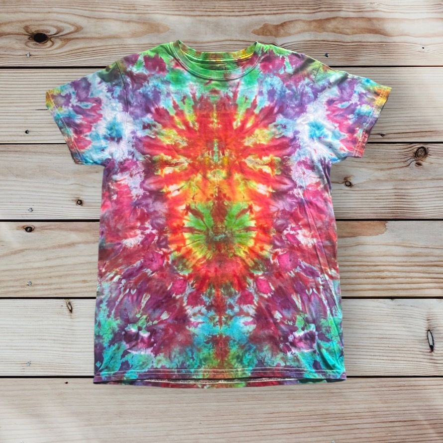 Tie Dye Unique One Of A Kind Handmade Ice Dye Tie Dye T-Shirts All Sizes