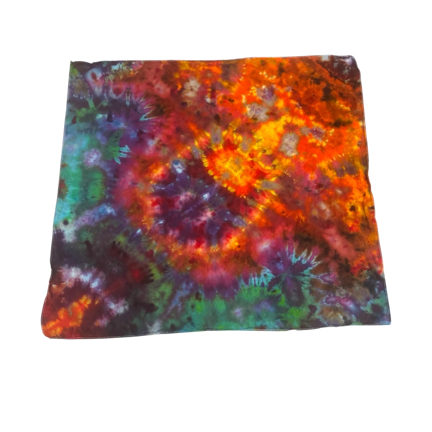 Bandanas Unique One-Of-A-Kind Handmade Tie Dye Ice Dye Bandana