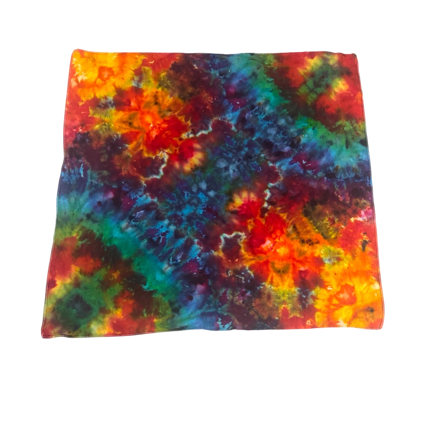 Bandanas Unique One-Of-A-Kind Handmade Tie Dye Ice Dye Bandana