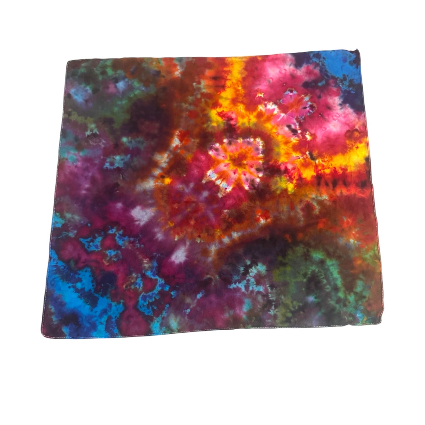 Bandanas Unique One-Of-A-Kind Handmade Tie Dye Ice Dye Bandana
