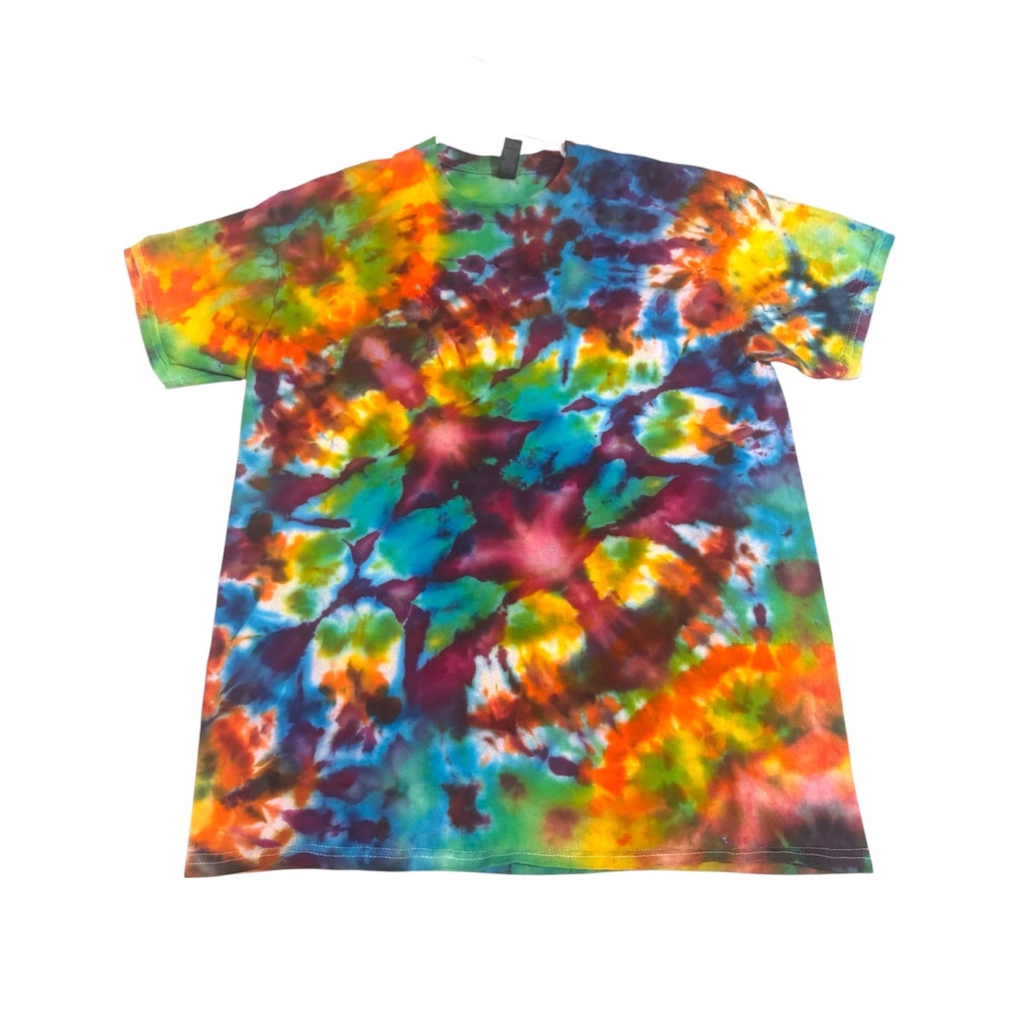Large Unique One-Of-A-Kind Handmade Tie Dye Ice Dye Shirt